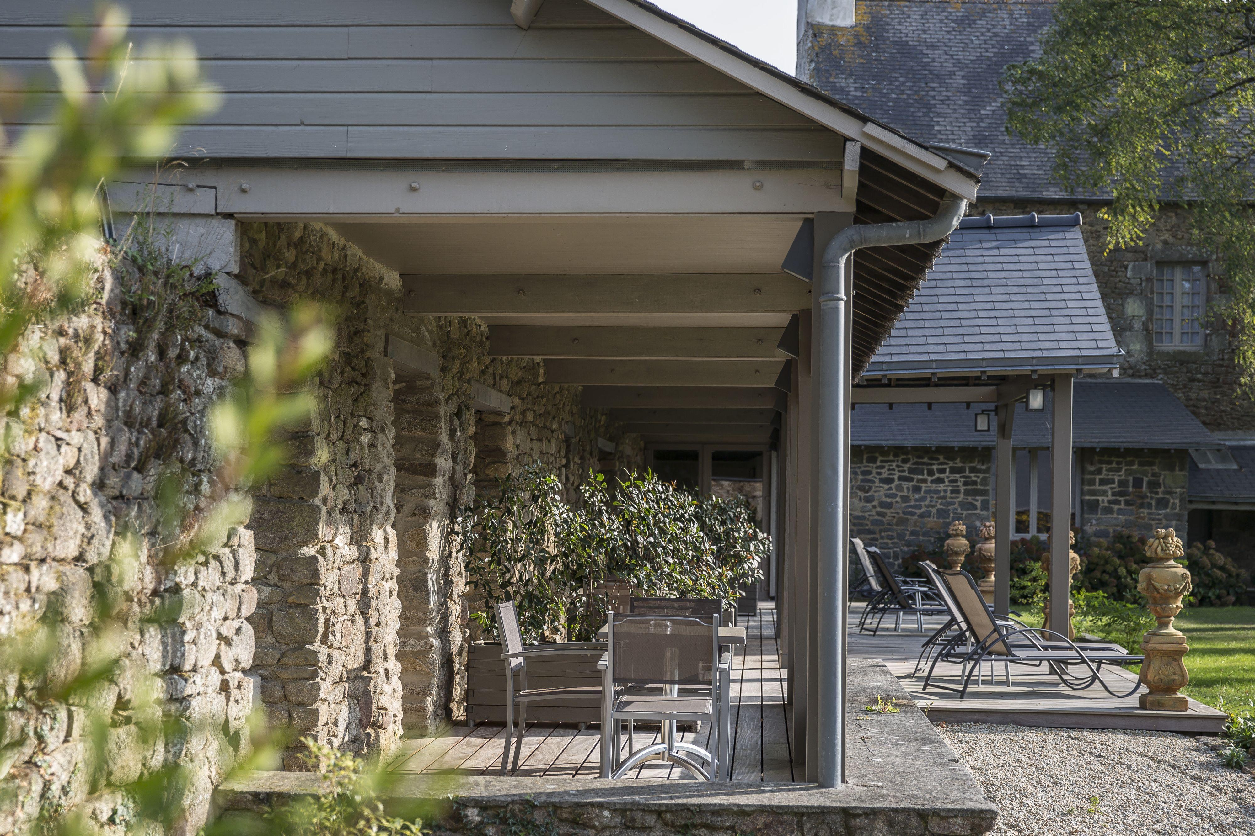Le Tronchet  Hotel De L'Abbaye מראה חיצוני תמונה