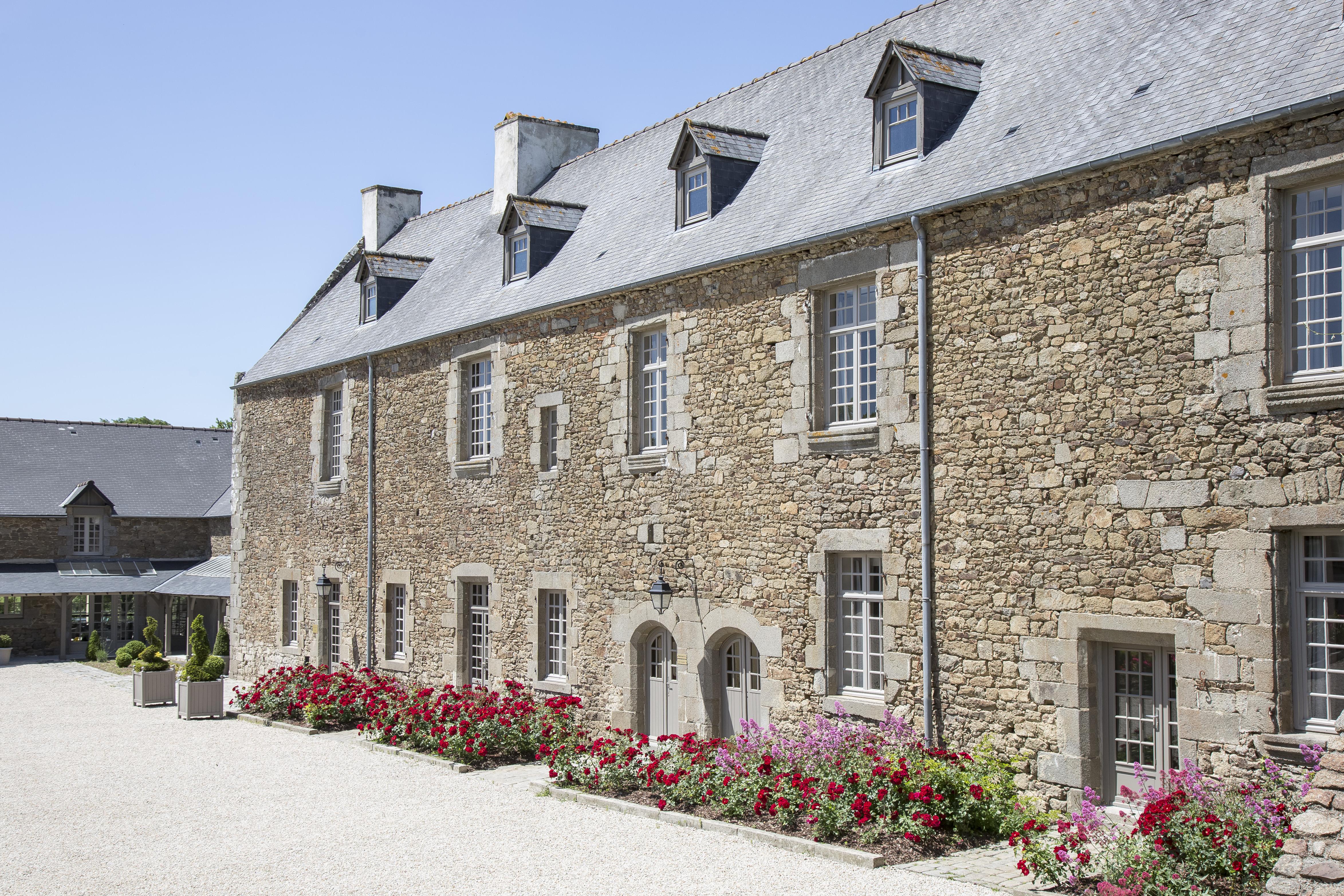 Le Tronchet  Hotel De L'Abbaye מראה חיצוני תמונה