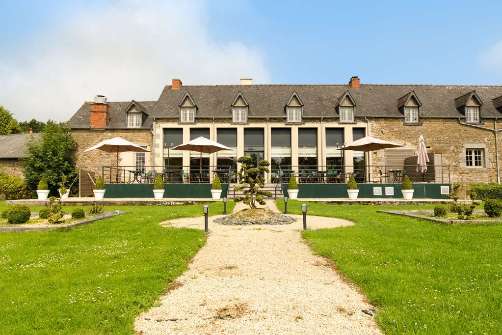 Le Tronchet  Hotel De L'Abbaye מראה חיצוני תמונה